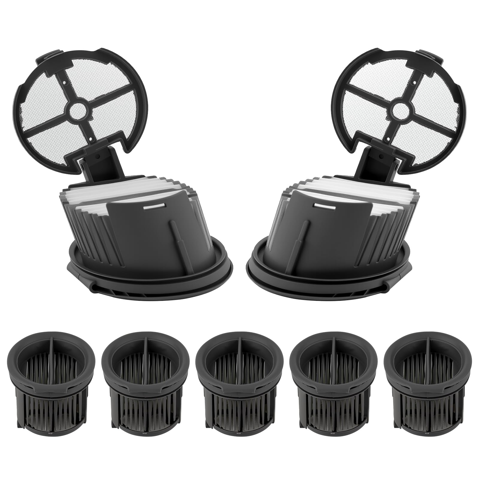 (7 Pack) H14 Pro Replacement HEPA Filters for Mova X4 Pro, for Dreame H14 Pro, H14, H14 Dual Cordless Wet and Dry Vacuum Cleaner, Vacuum Filters, Canister Upright Filter Accessories Kit
