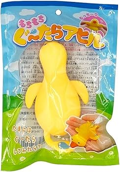 Amazon | 【アヒル型のスクイーズ】 ぐ～たらアヒル もちもち感触が