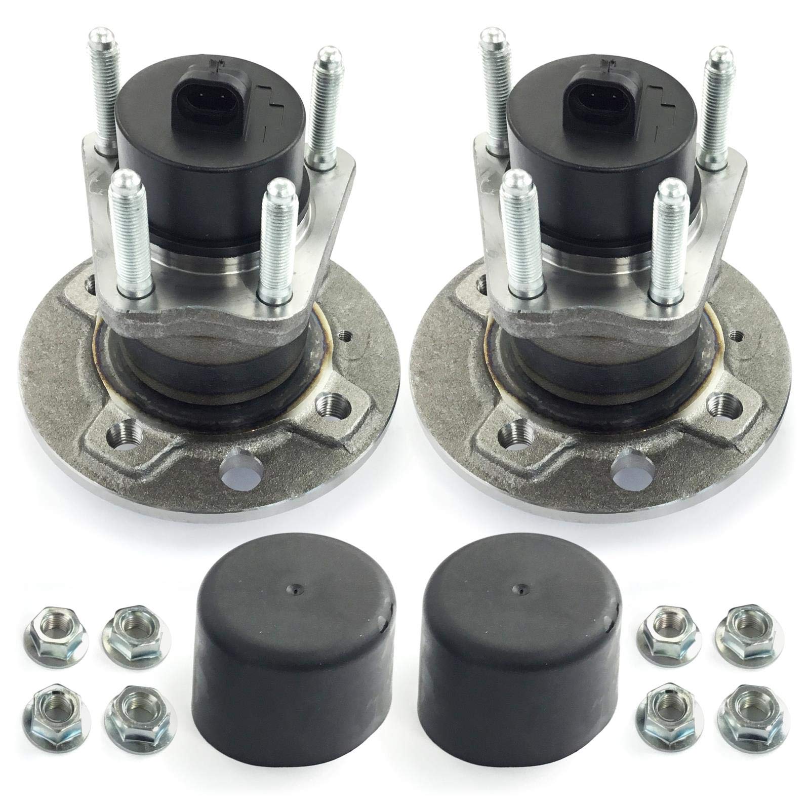 NB PARTS GERMANY 10069619 Lot de 2 moyeu de roue arrière avec roulement