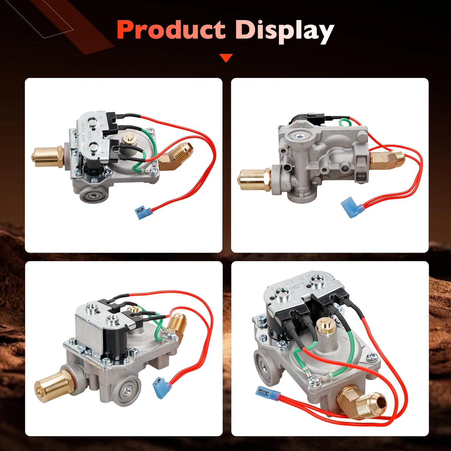 GC6AA-10E 92078 RV Gas Water Heater Control Valve – Compatible with Atwood 6 Gal Water Heaters G6A-8E GC6AA-9E GC6AA-8E GCH6A-10E GCH6A-9E- RV Solenoid Valve for OEM #93844, 93870, 93321,92089