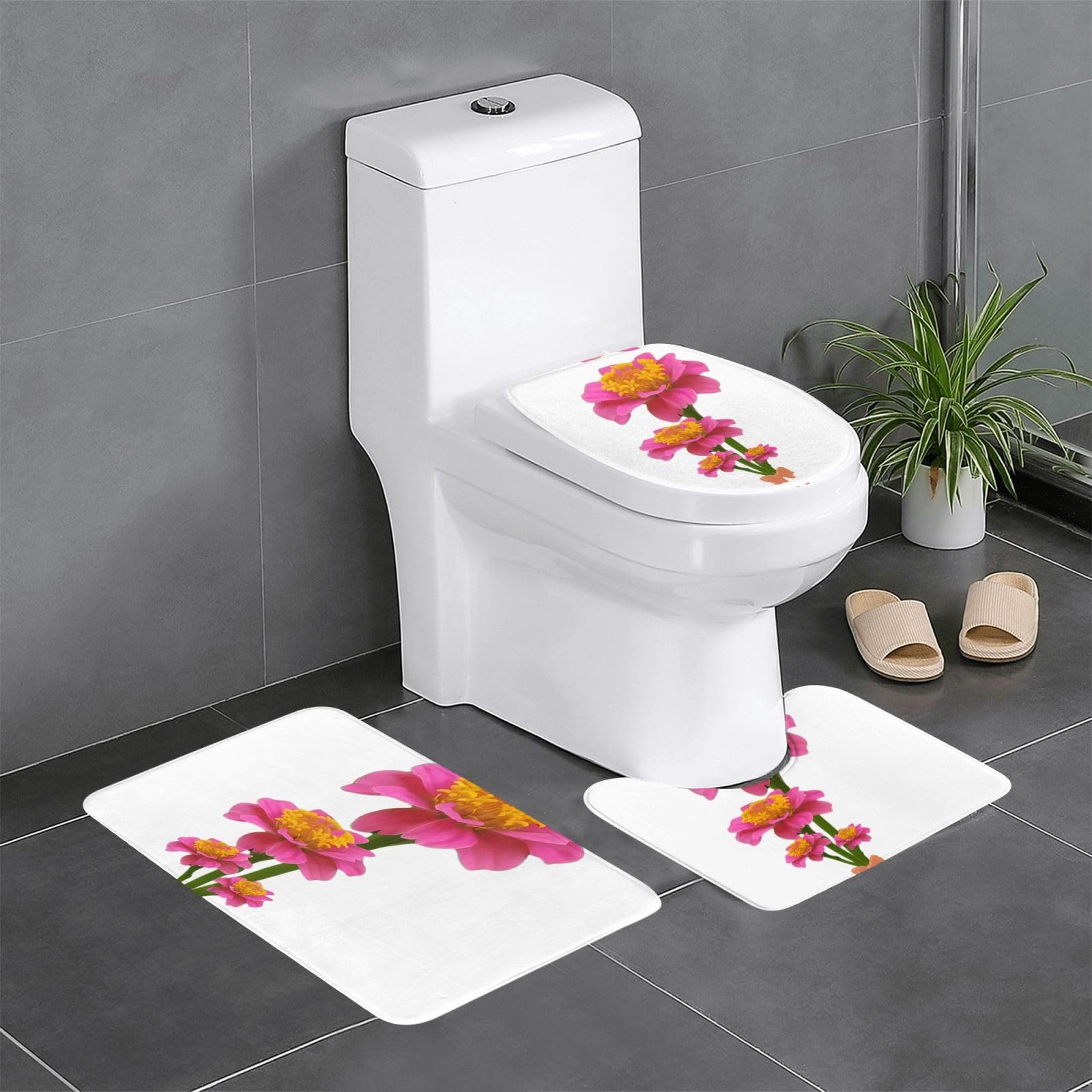 Tapis de salle de bain antidérapants pour sécuriser les sols glissants de vos WC