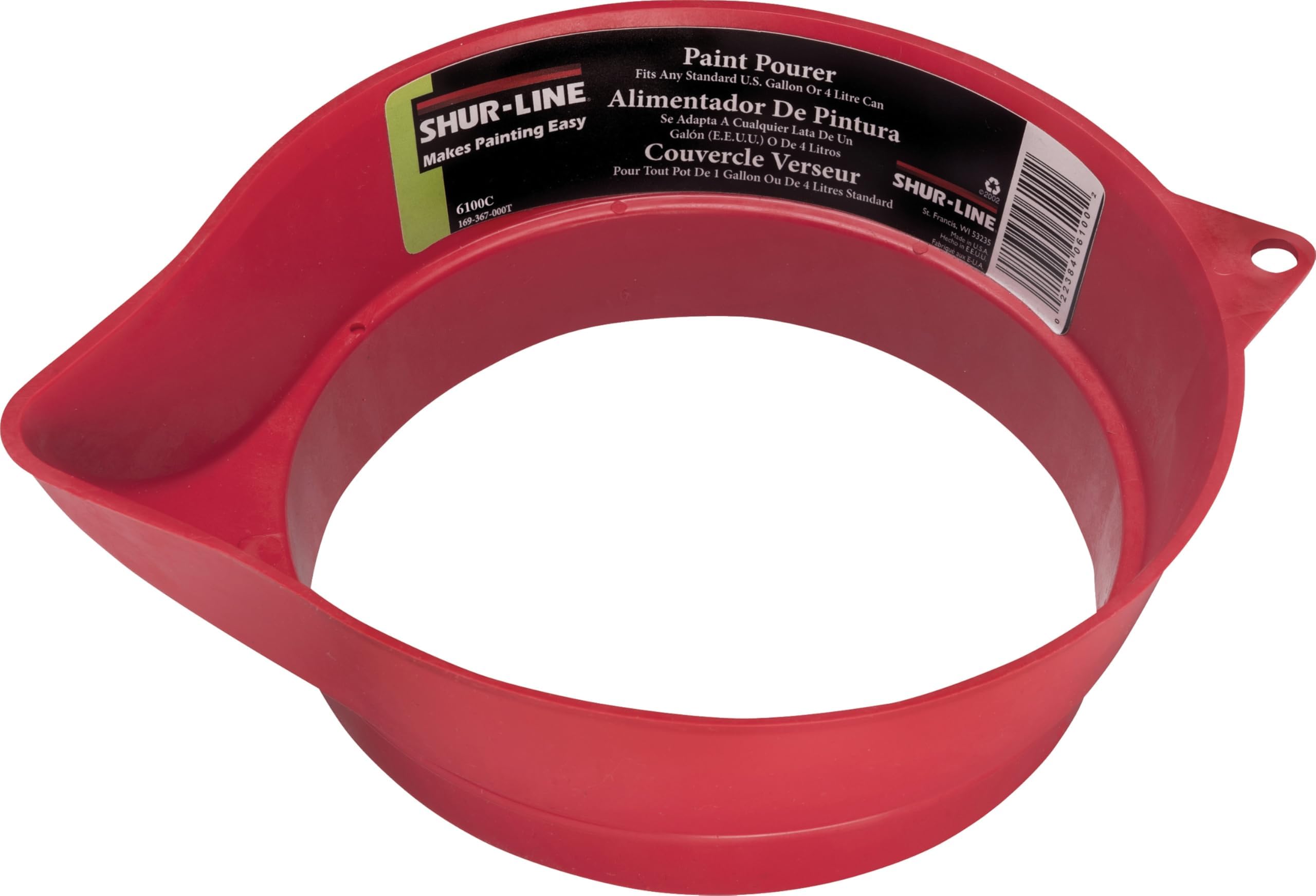 Shur-Line 06100 Gallon Can Paint Pourer