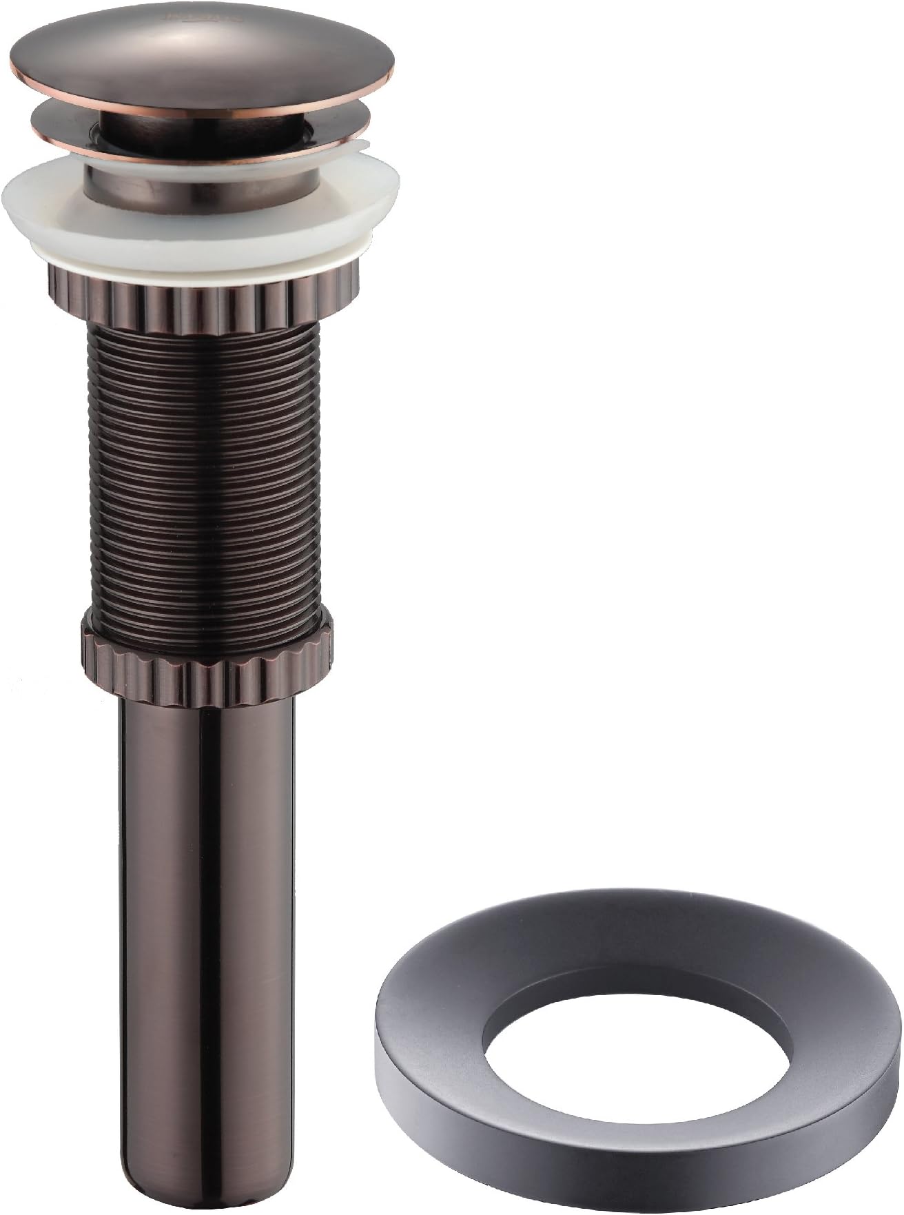 PU-10-MR-1ORB Pop Up Drain and Mounting Ring Oil Rubbed Bronze