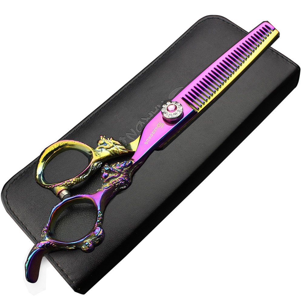 Ciseaux effileurs 6 pouces en salon de coiffure pour sublimer les styles
