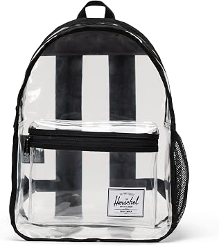 Herschel Supply Co. Classic Backpack, Clear/Black, Standard - 26L