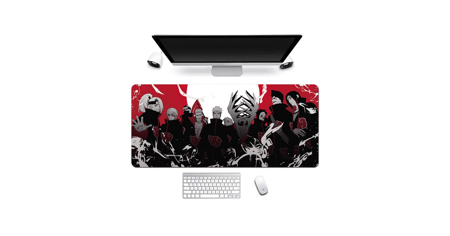 極希少) NARUTO ナルト　マウスパッド　下敷き　セット　未使用　コンプ 51ewI8k4j5L.jpg