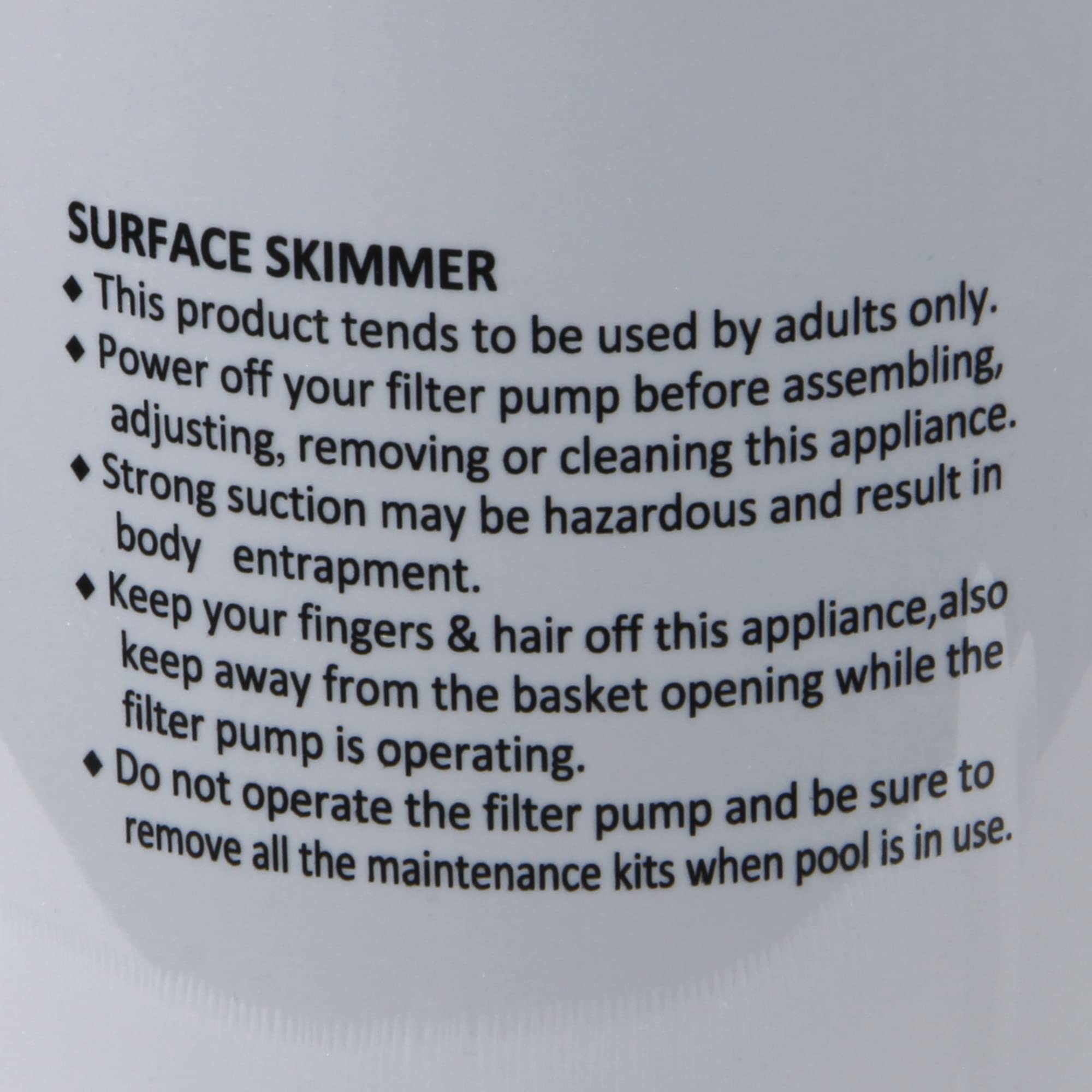your GEAR Skimmer Duo - Pool Einhängeskimmer Oberflächenskimmer für alle Becken mit Luftring oder Stahlrahmen geeignet - inklusive Schraub-Adapter für Intex Pools