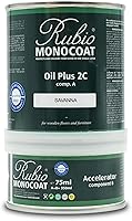 Vista 172 de Rubio Monocoat Aceite para Acabado de Madera 175 pies² - Puro Oil Plus 2C Aceite de Linaza para Madera Rápido de Secar, Ecológico para Uso