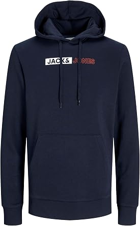 Sweatshirt Jack and Jones Ecorp Logo Grey Man