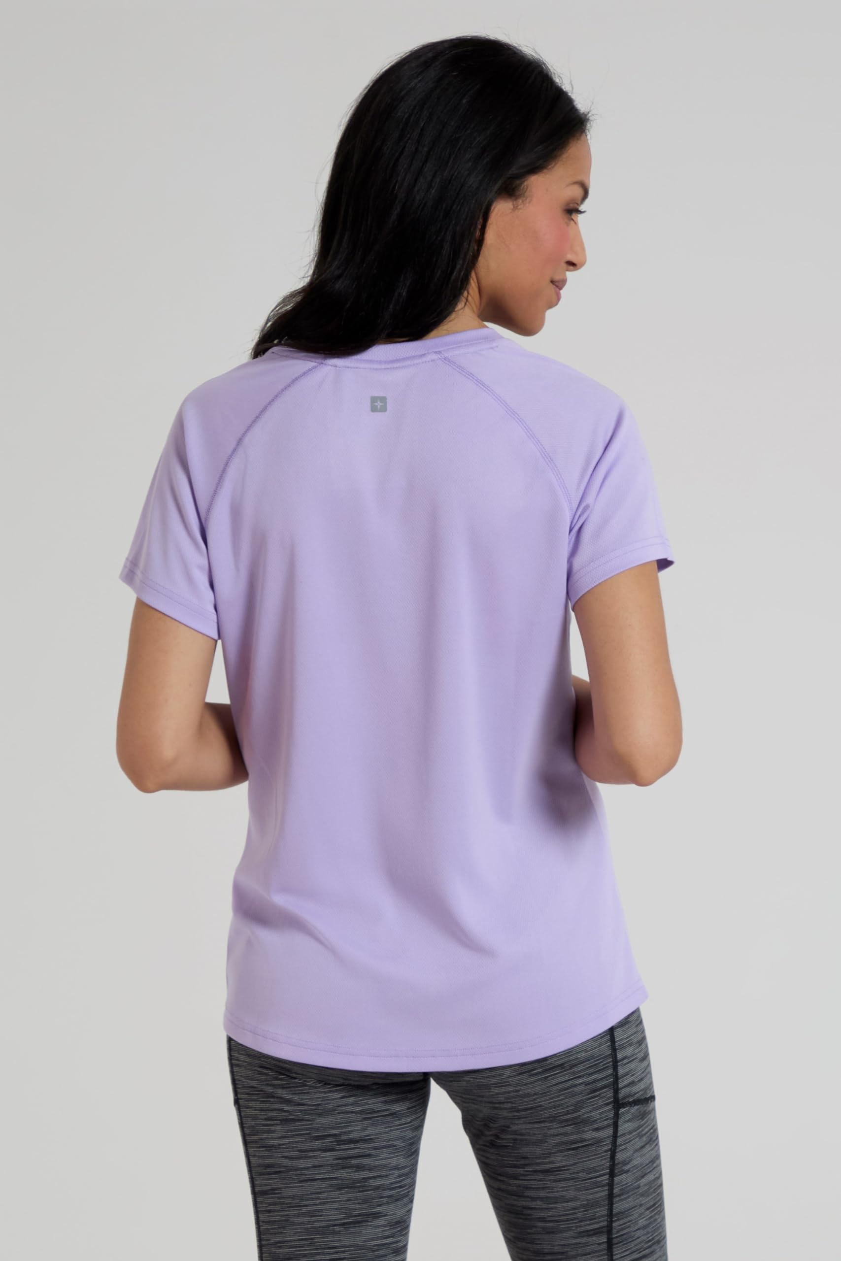 Mountain Warehouse Endurance Womens T-Shirt - IsoCool Ladies Top, UV Protection UPF30+ Tee, Breathable & High Wicking - for Spring Summer, Running, Travelling — view 9