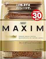 AGF マキシム 袋 105g 【 インスタントコーヒー 】　12個　新品未使用 Amazon.co.jp: AGF マキシム 袋 105g 【 インスタントコーヒー