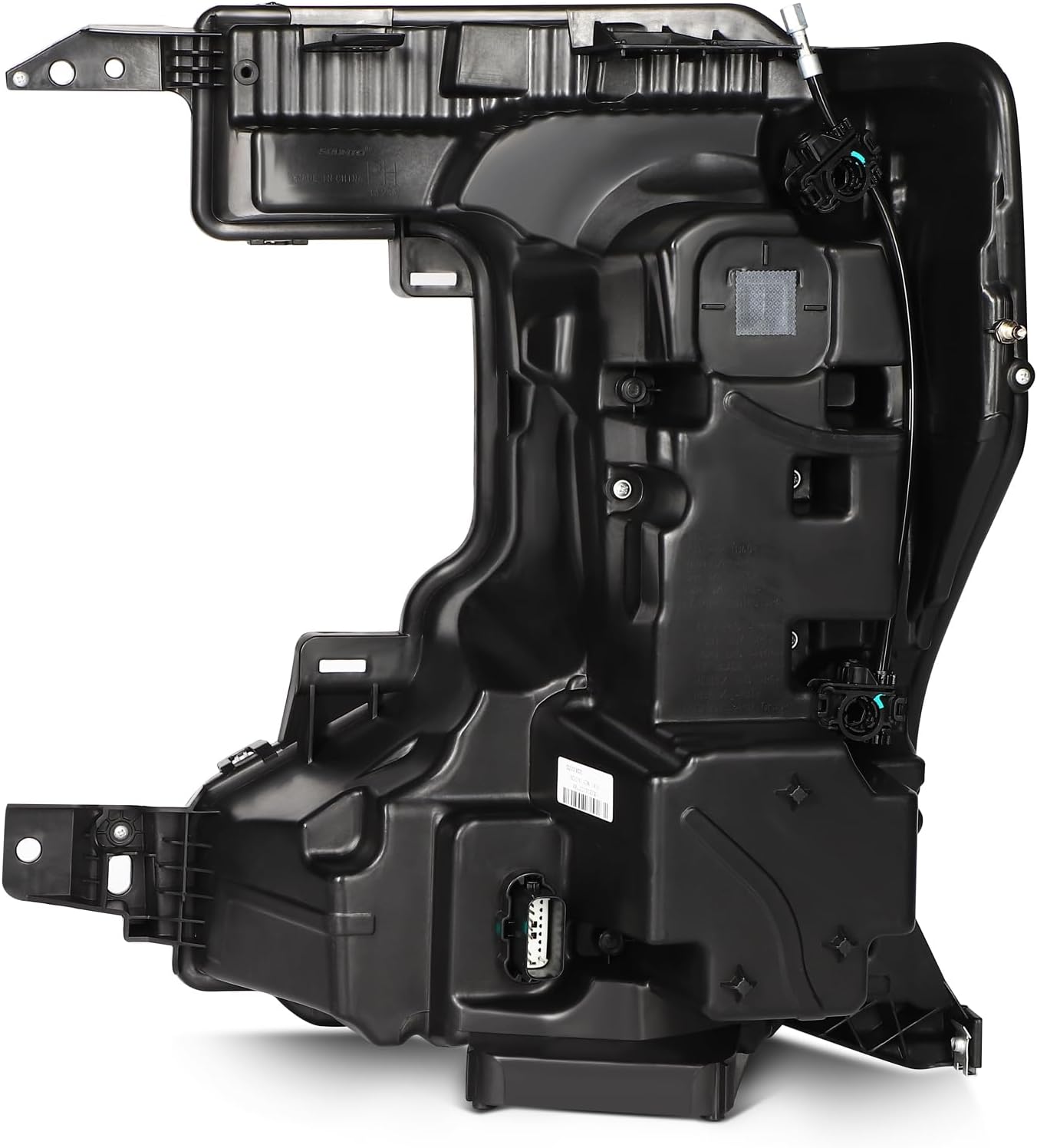 Headlight Assembly Fit 2020-2022 for Ford F250 F350 SuperDuty Full LED Black Housing Passenger Side FO2503411