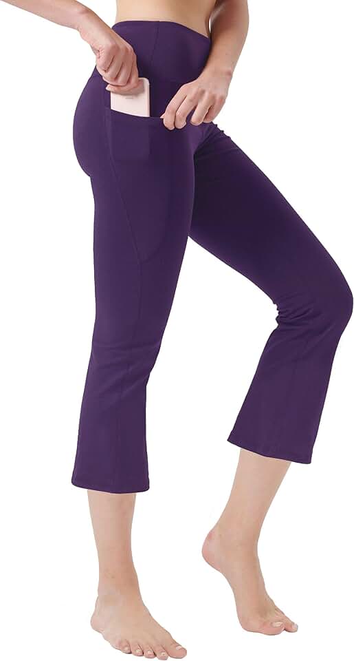 purple capris