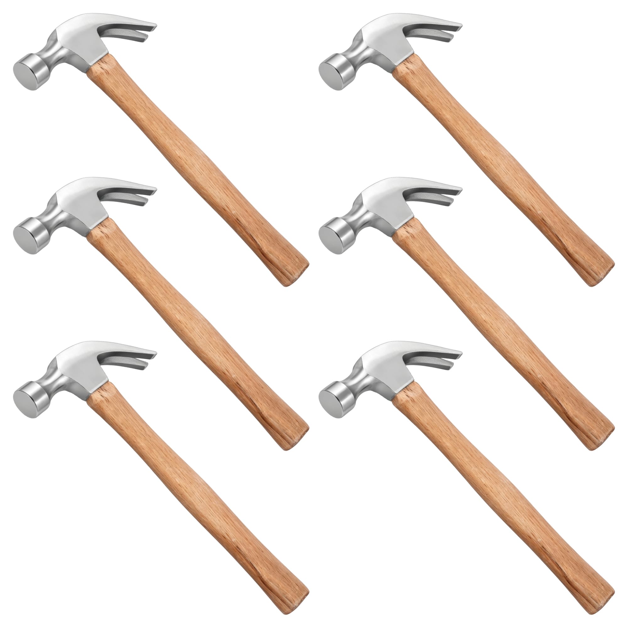 FUNSUEI 4 PCS 16 OZ Claw Hammer, Straight Claw Hammer, Carbo -12 FUNSUEI 4 PCS 16 OZ Claw Hammer, Straight Claw Hammer, Carbo -12