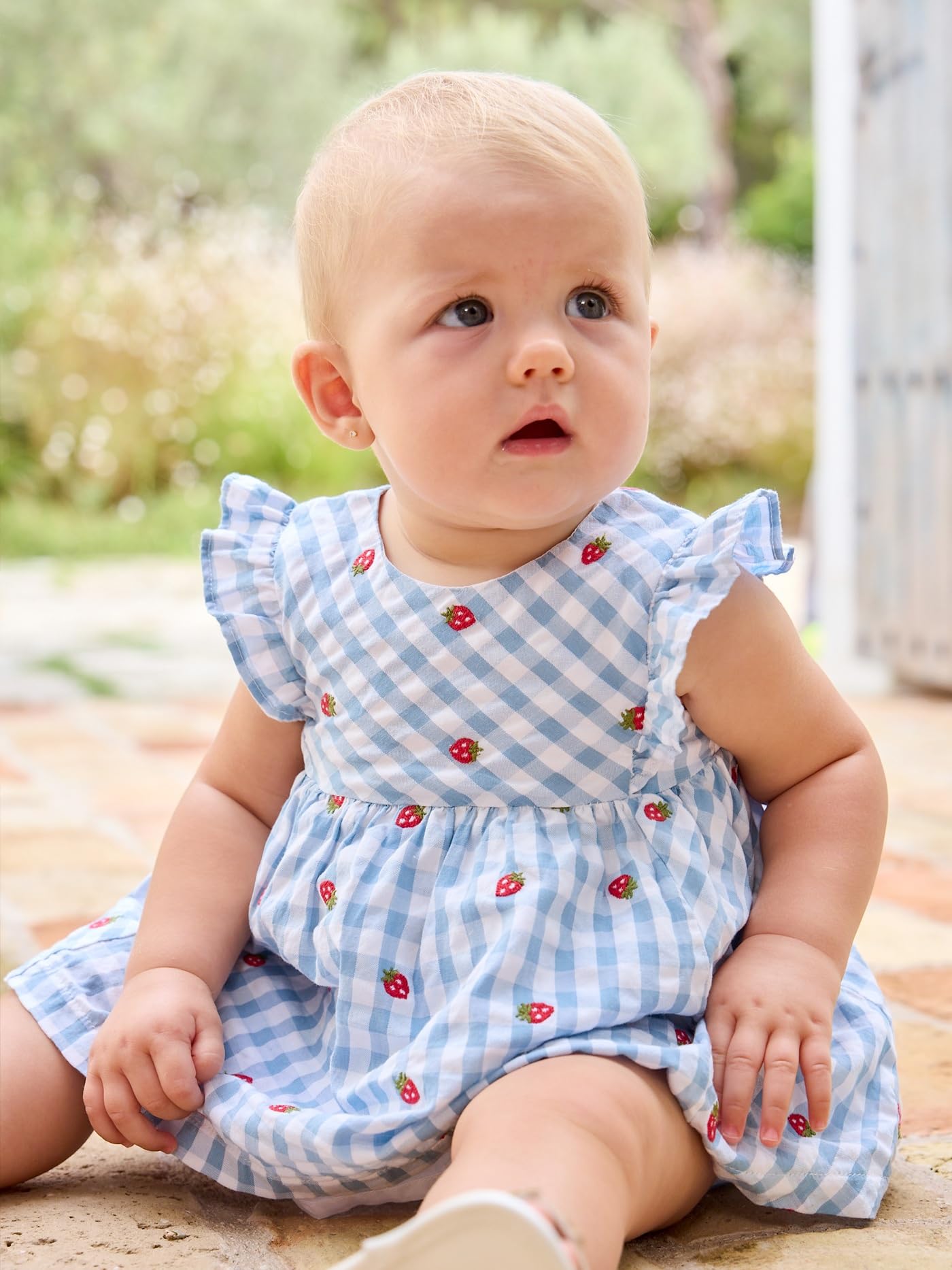 Mayoral Vestido sersucker para bebé niña Lagoon