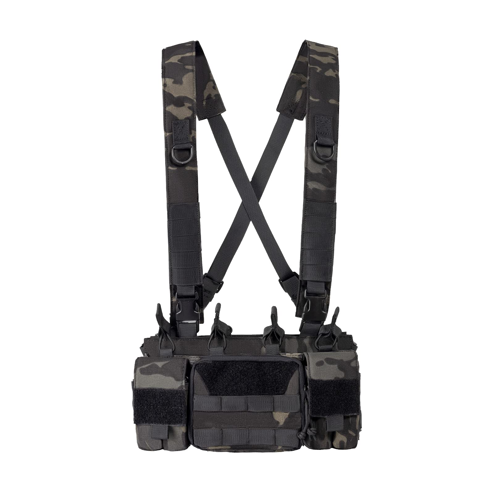 Buy Chest Rig with 5.56/7.62 Mag Pouches Pistol Mag Pouches