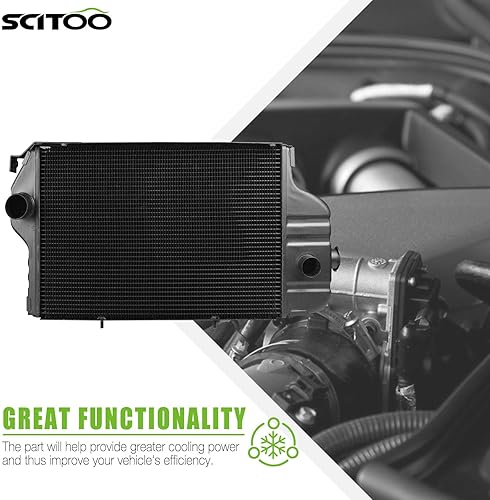 Vista 856 de SCITOO Reemplazo completo del radiador de aluminio para 1993-1998 para Toyota para T100 2.7L 3.0L 3.4L 2090 Radiador