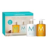 Moroccanoil Hand Care Essentials Set | Hand Wash & Lotion Duo With Ceramic Tray