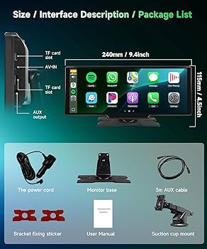 Apple - アップルTV32GB Amazon.com: [4G+64G] 8Core Android 13 Double Din Car Stereo