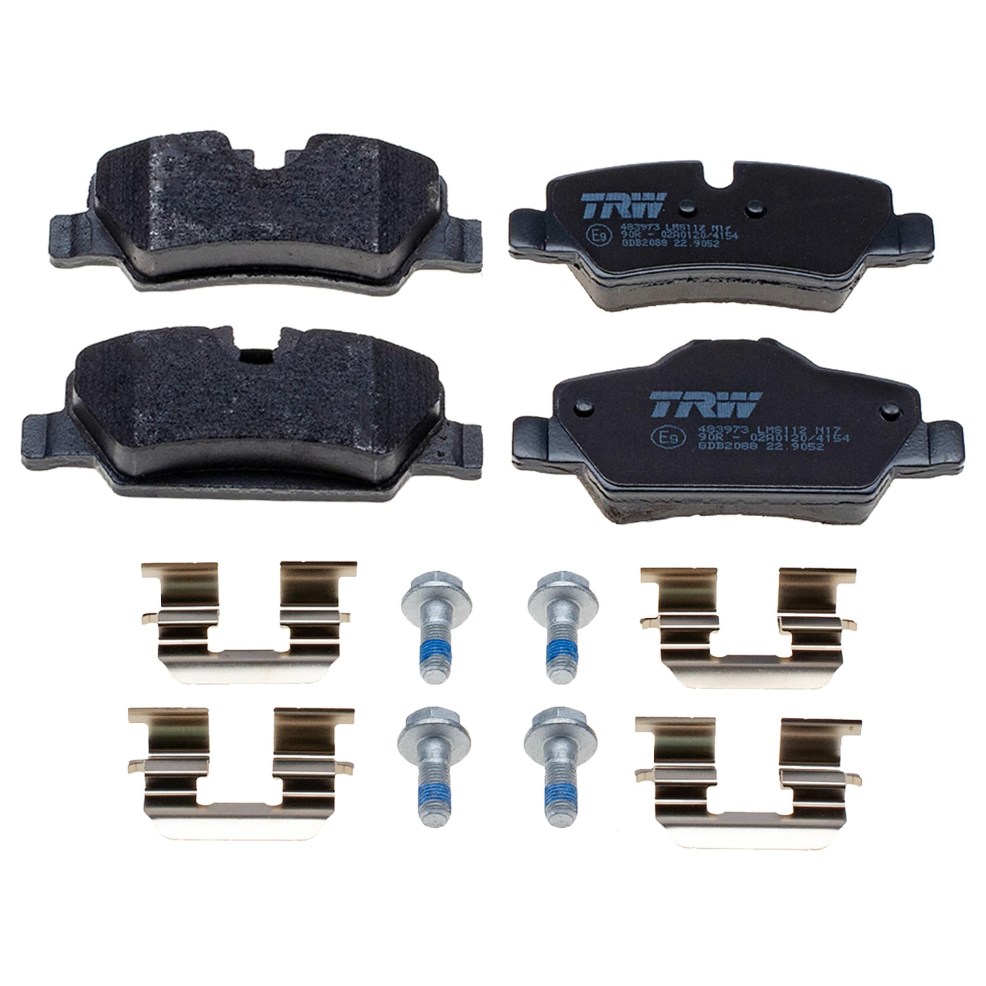 TRW Brake pad set MINI GDB2088 34216861641,34216871299,6861641 6871299
