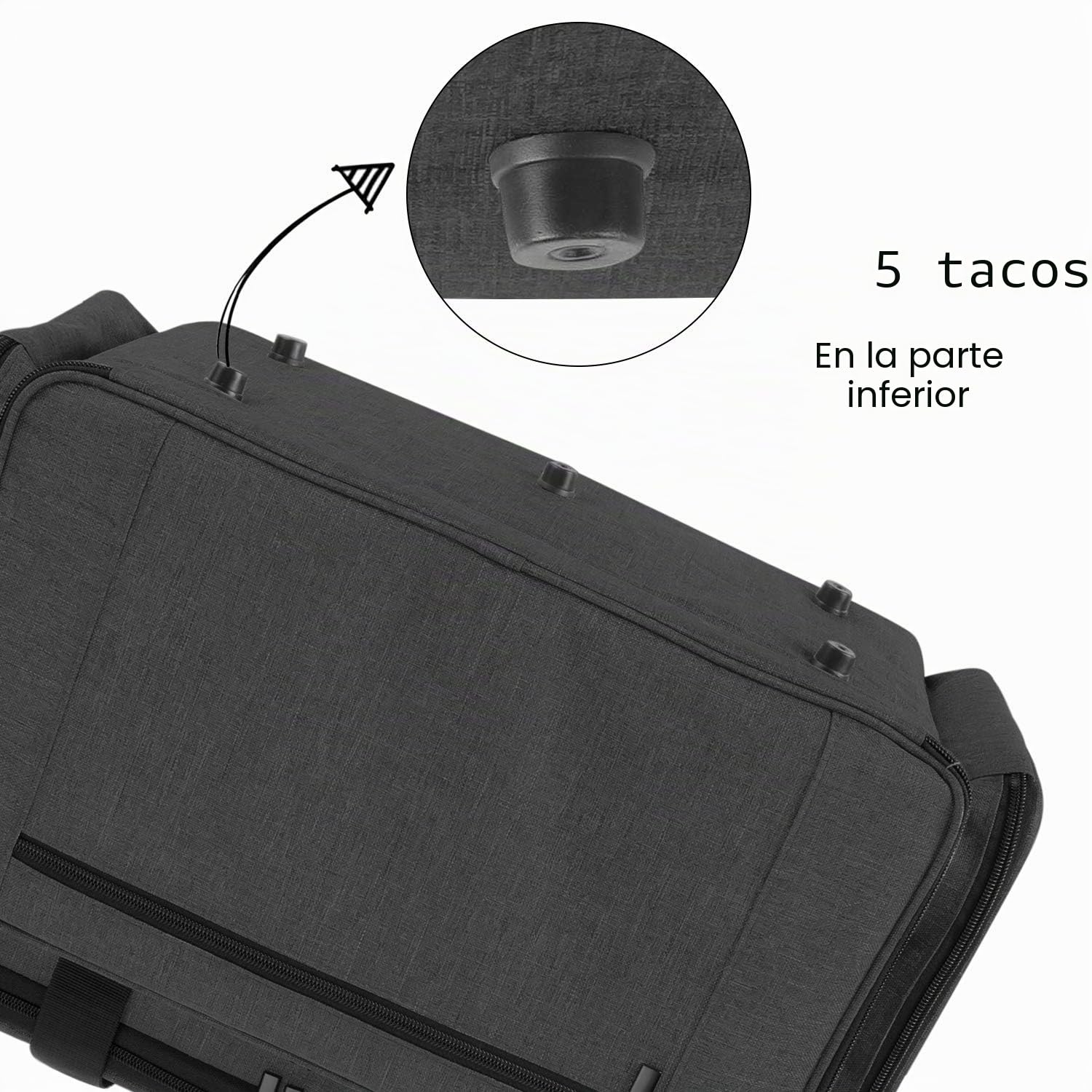 Luxja Bolsa para Máquina de Coser, Bolsa de Transporte de Máquina de Coser, Maleta para Máquina de Coser y Accesorios (Apto para la Mayoría de Las Máquinas de Coser)