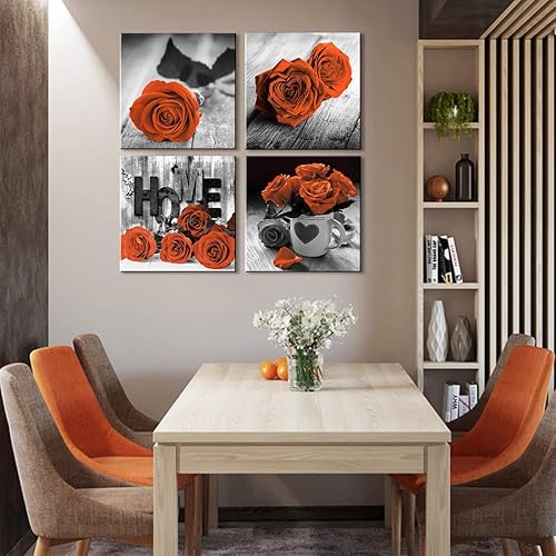 Miniatura 109 de Arte de pared de naturaleza con plantas verdes, decoración de pared de hojas botánicas tropicales, impresiones en lienzo para dormitorio, Hoja