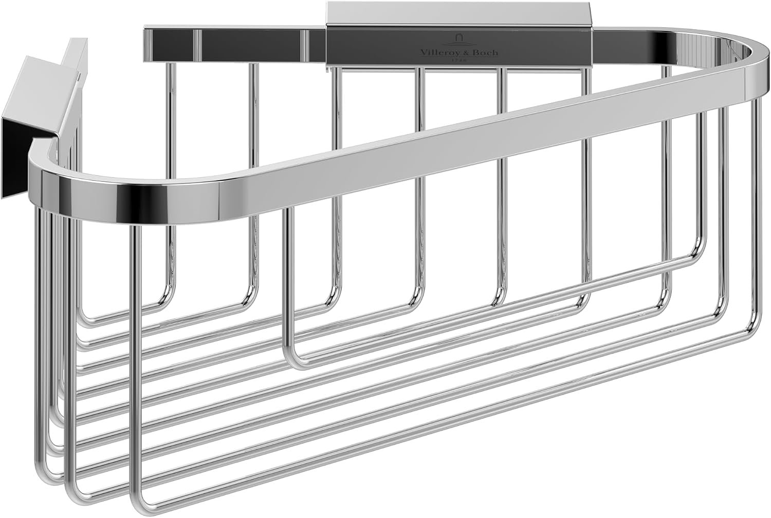 Villeroy & Boch Elements Tender Corner Shower Caddy - Chrome