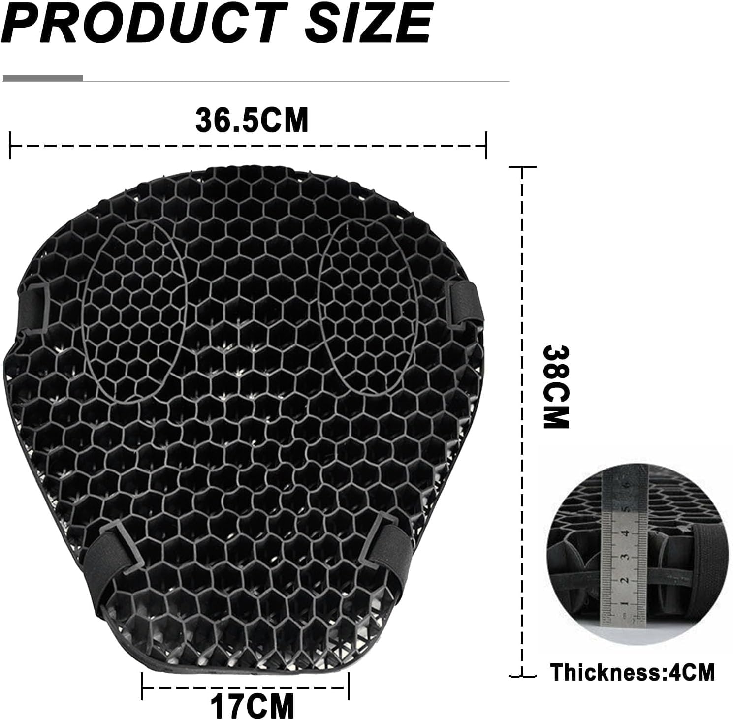 Cuscino per Sella Moto per BMW R1250GS R 1250 GS Adventure ADV LC GS HP Cuscino 3D a Nido d'Ape, Assorbimento Sella Moto in Gel Traspirante, Cuscino per Sella Moto Pieghevole,A