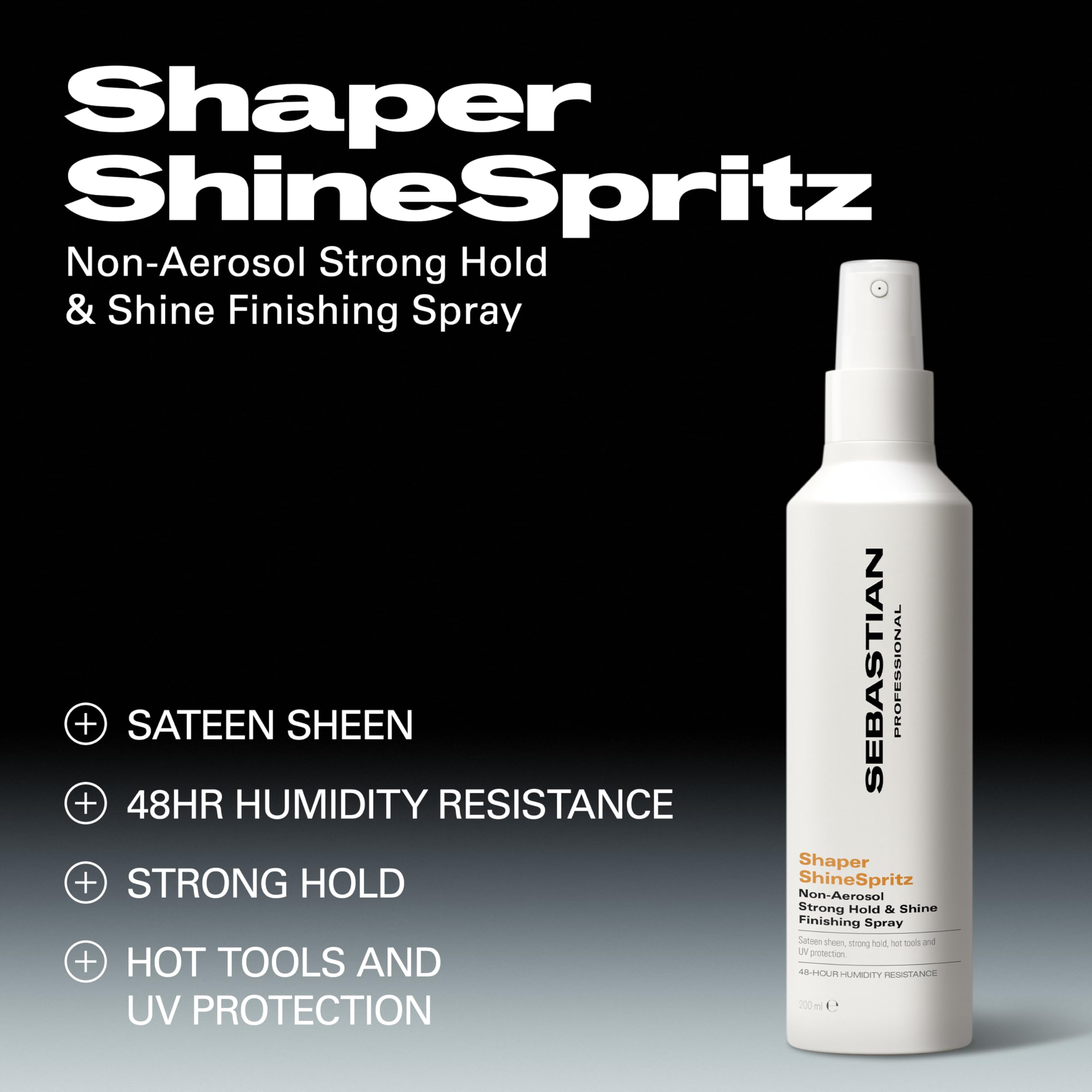 Sebastian Professional Shinespray & Strong-Hold Gel | Gloss Enhancement