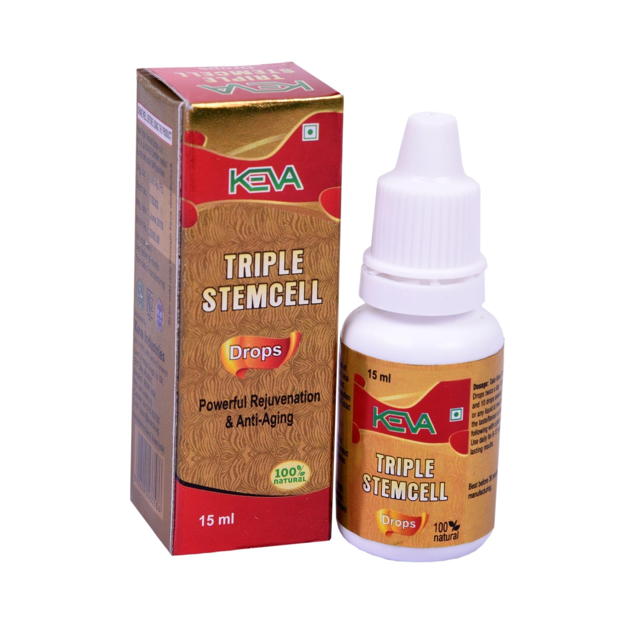 Triple Stem cell Drops 15ml