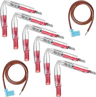 6 Pcs Water Heater Thermal Cut Off Kit Replacement Part, Toilet Part Mobile Fittings Compatible with RV OEM Atwood 93866, Auto Spare Work on Electronic Water Heater