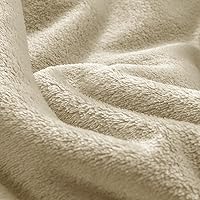 Vista 15 de BEDELITE Fleece Blanket White Throw Blanket for Couch & Bed, Luxury Plush Cozy Fuzzy Blanket 50" x 60", Super Soft Warm Lightweight Throw Blanket