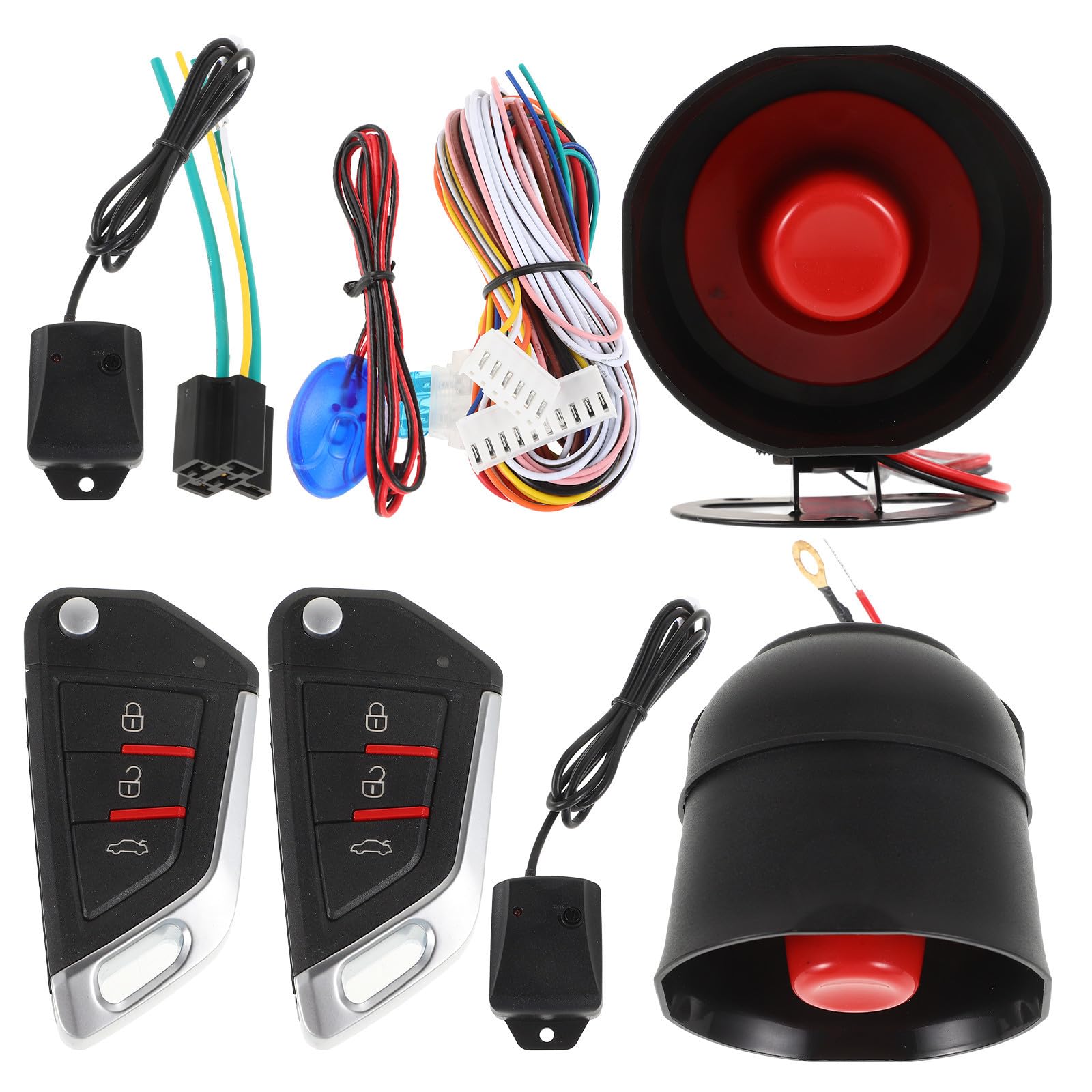 Kit de Verrouillage Centralisé D’alarme pour Voiture 12 V