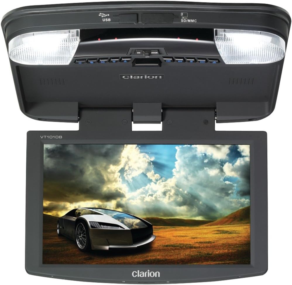 CLARION VT1010B 10.2" LCD OVERHEAD MONITOR WITH BUILTIN