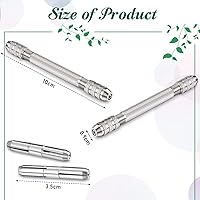 Vista 2 de Zhehao 2 piezas de tornillo de banco de doble extremo, taladro de mano, tornillo de banco de resina, herramientas de torsión de alambre con pinza