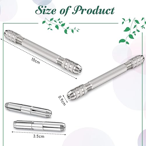 Miniatura 2 de Tornillo de doble extremo, taladro de mano, tornillo de banco de resina, herramientas de torsión de alambre con pinza de cobre, taladro de cobre,