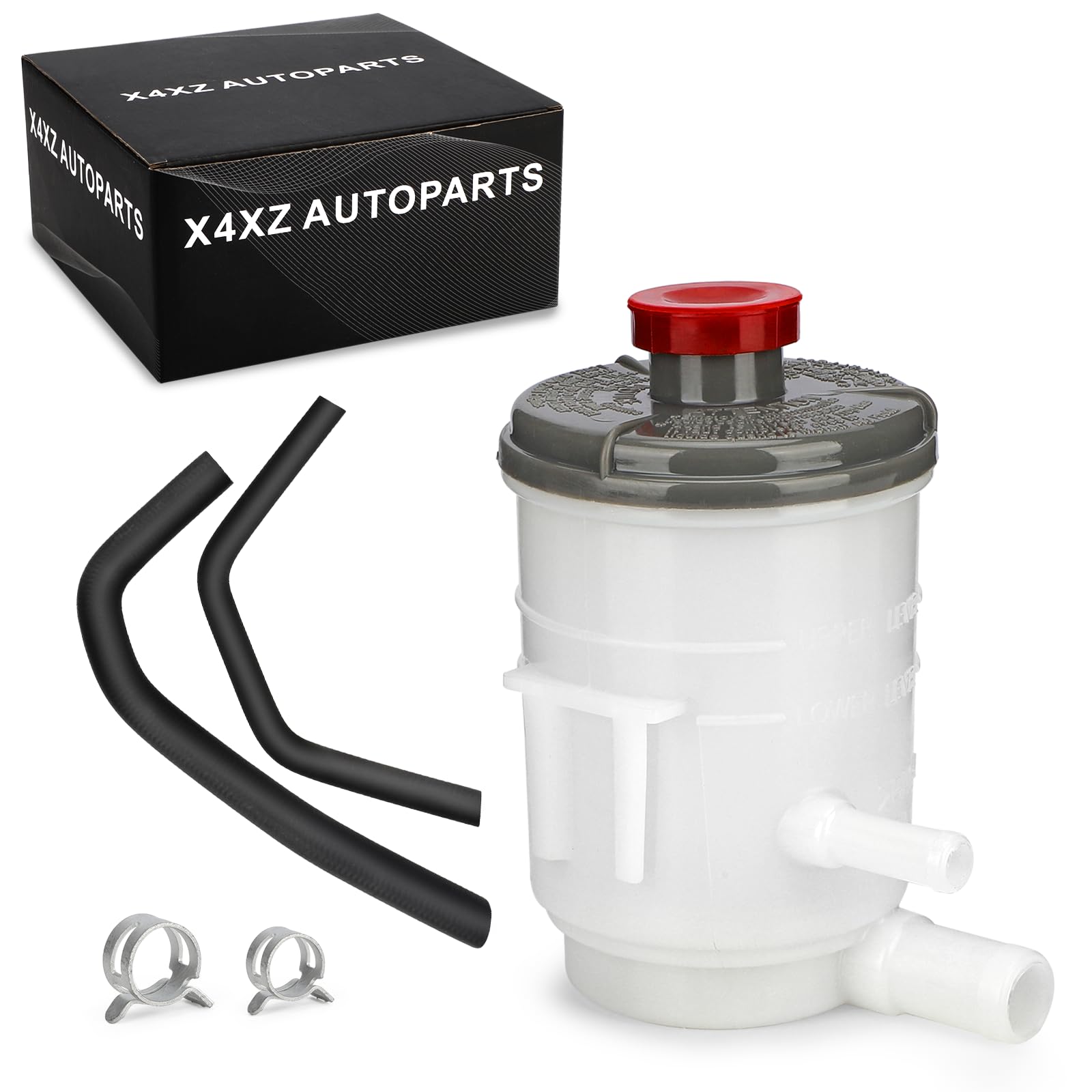 53701-SDA-A01 Power Steering Pump Fluid Reservoir + Suction & Return Hose for 2003-2007 Honda Accord 2.4L/ 3.0L (OEM#53731-SDA-A00, 53733-SDA-A01)