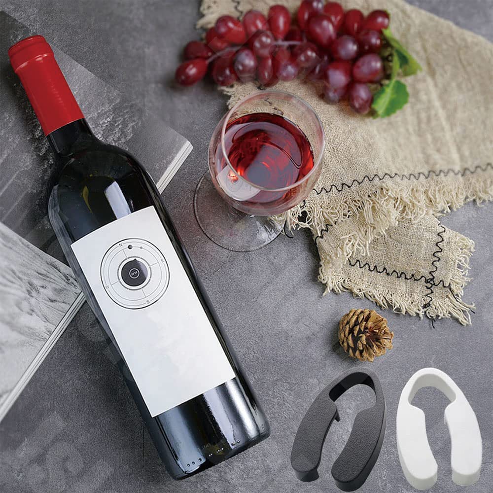 YUMUL, 6 Piezas Cortador Papel Vino, Acero Inoxidable Cortador Papel Vino, Cortador Botellas Vino, Eliminación Papel Aluminio Botellas Vino, Adecuado Para Fiestas, Campamentos, Bodas, Etc