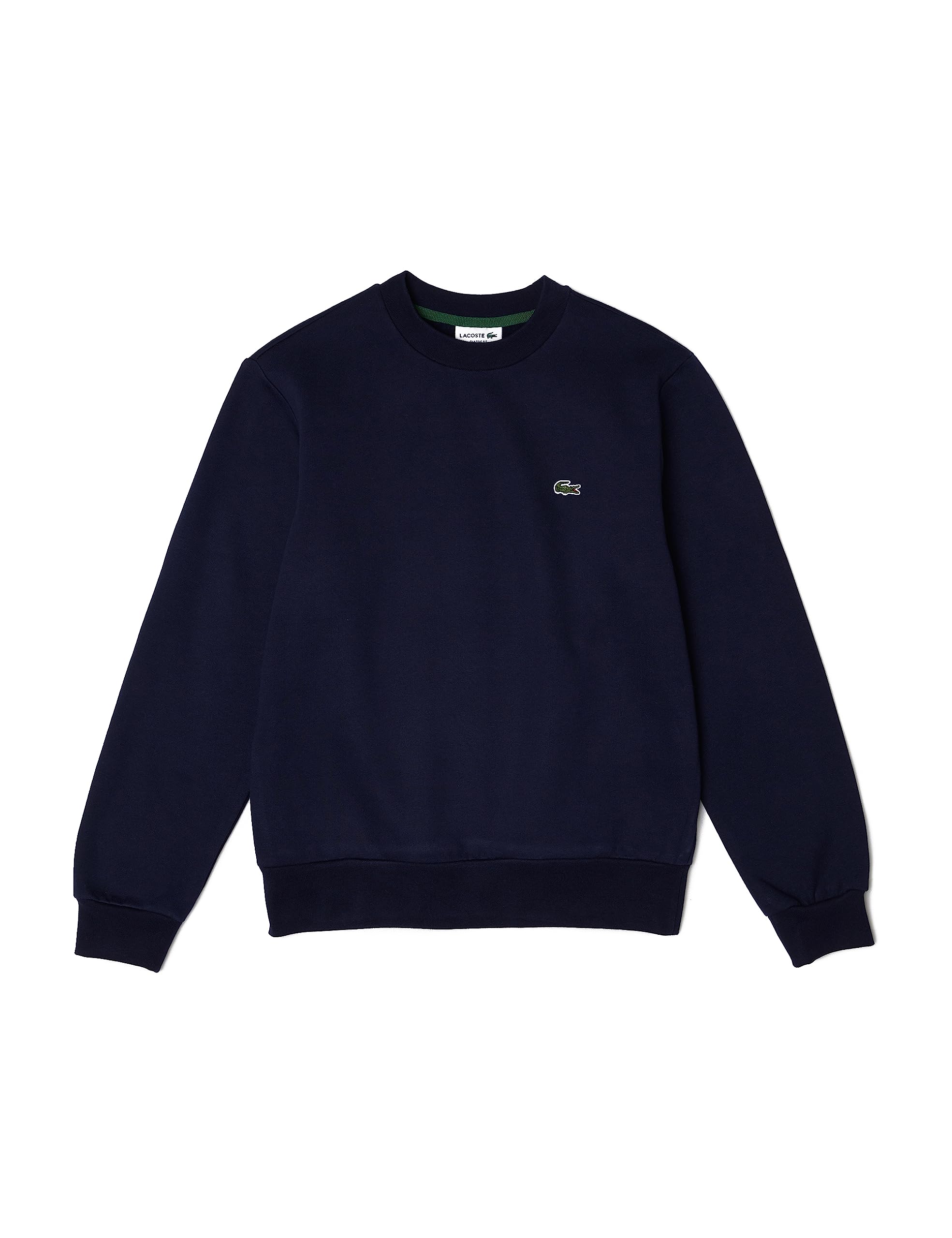 Lacoste Fleece Crew Neck Felpe Da Uomo Marine Xl-image