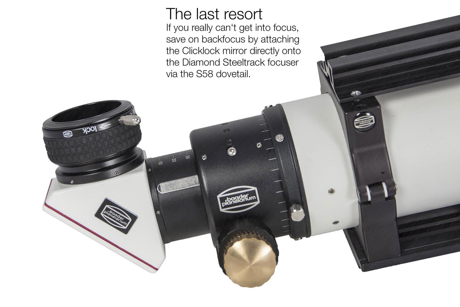 Baader Planetarium Zenitspiegel ClickLock 2"