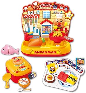 Joy Palette Anpanman Kitchen and Rice Cooker Suihanki DX Gift Set