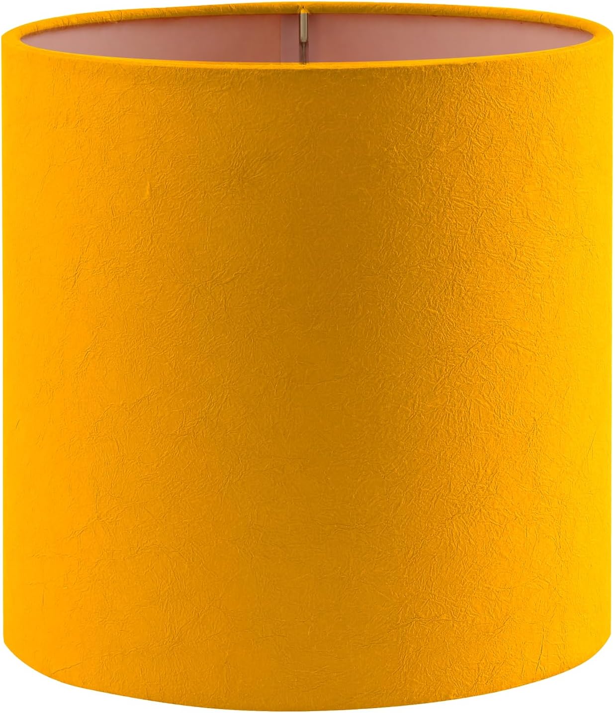 Aspen Creative 31238A Transitional Drum (Cylinder) Shaped Spider Construction Lamp Shade in Honey, 8" Wide (8" x 8" x 8")