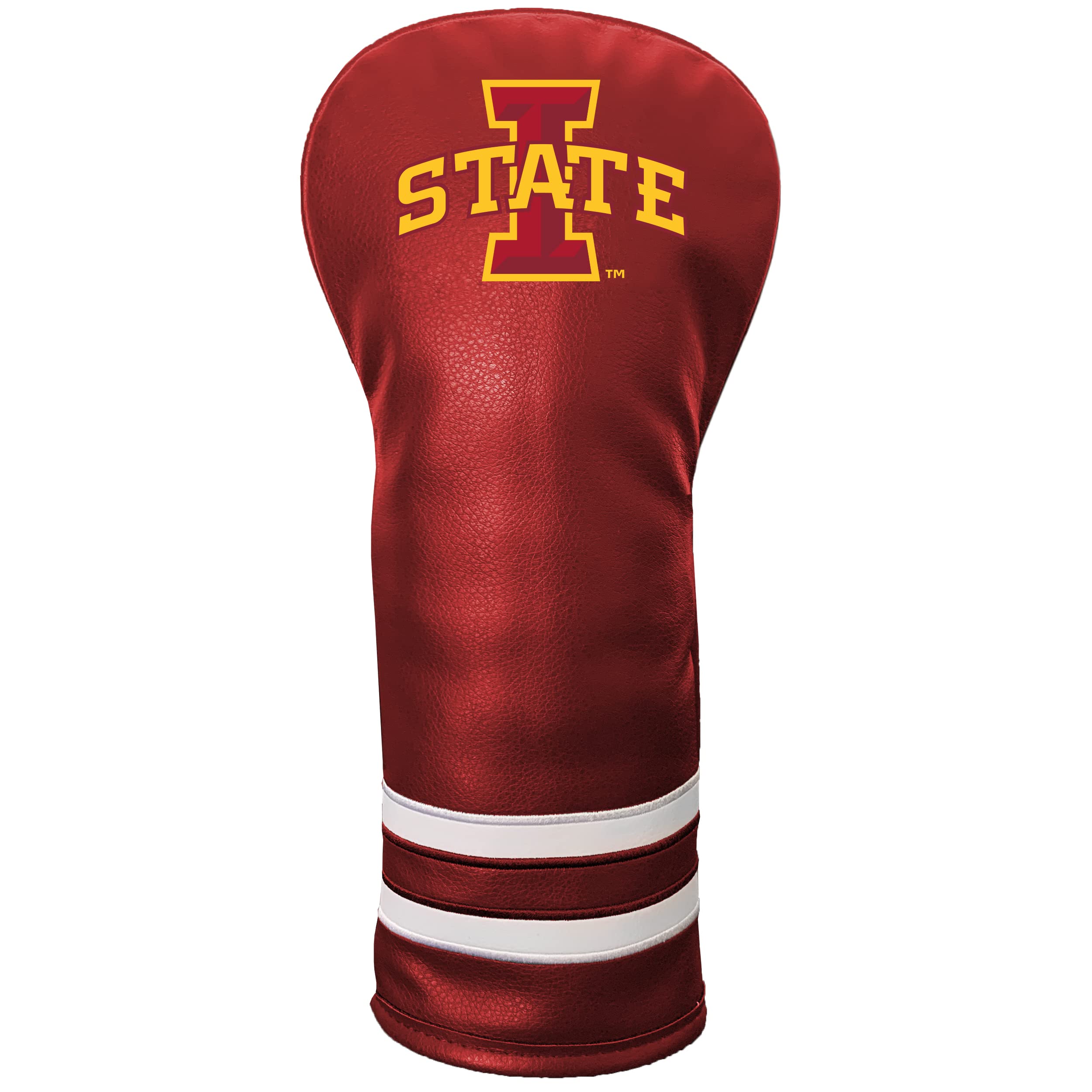Team Golf NCAA Iowa ST Vintage Fairway Headcover (Color) - Printed Team Golf NCAA Vintage Fairway Headcover (Printed), Fits All Fairway, Hybrid and Utility Clubs โ image 1