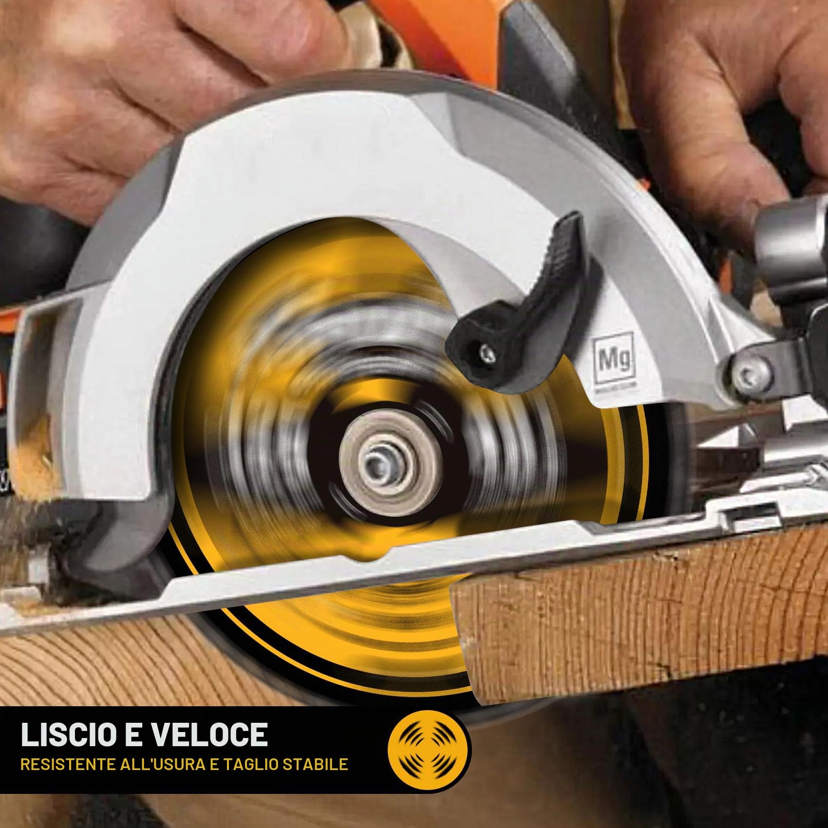 Lama per sega circolare 254 x 30 mm (80 denti) per legno ATB carburo di tungsteno - compatibile con Dewalt Makita Bosch