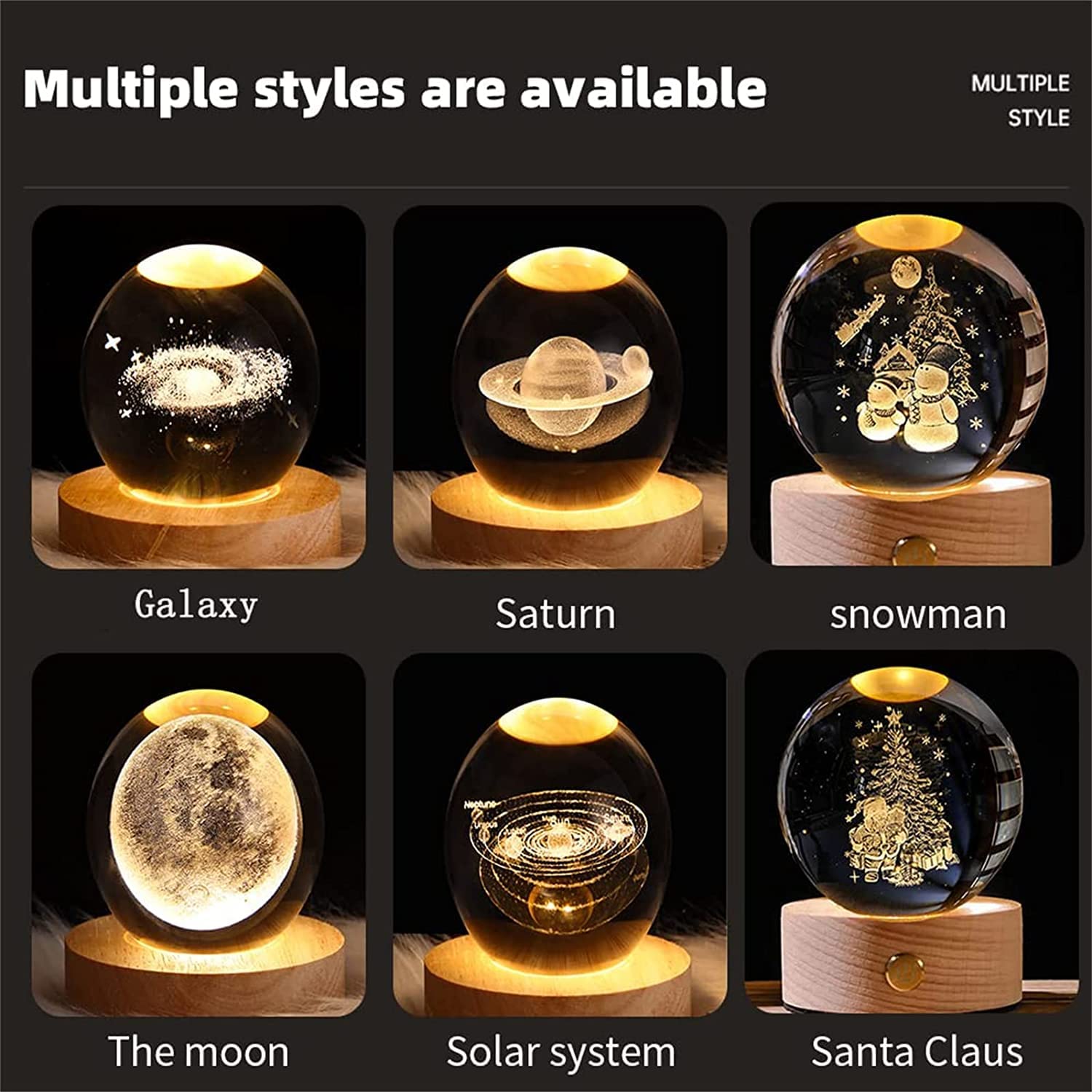 クリスタルボール ナイトライト 星の王子様 LEDライト 3Dレーザー彫刻 Amazon.co.jp : 3Dクリスタルボールナイトライト、レーザー彫刻