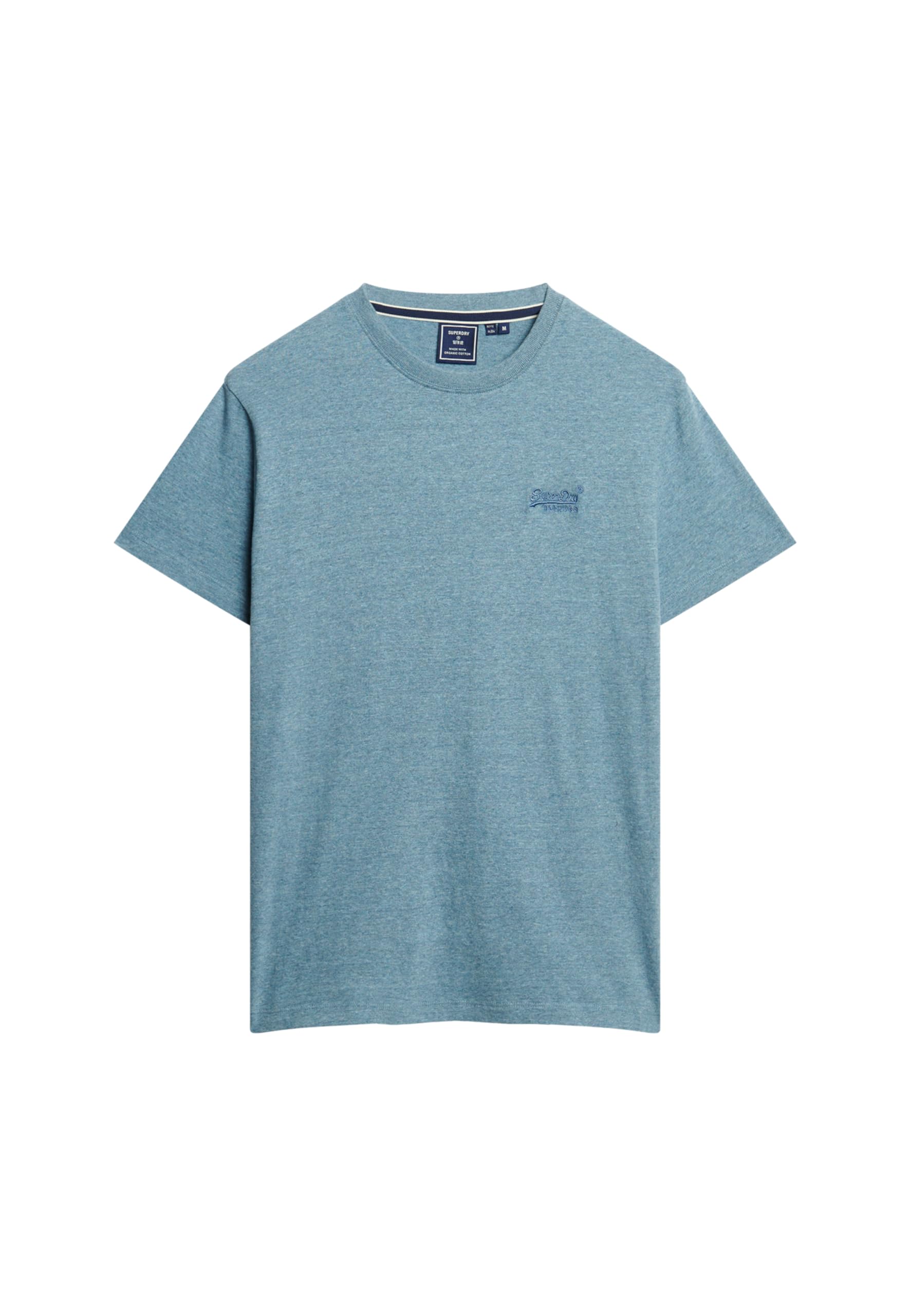 Superdry Men's Bleu T-Shirt Vintage Logo