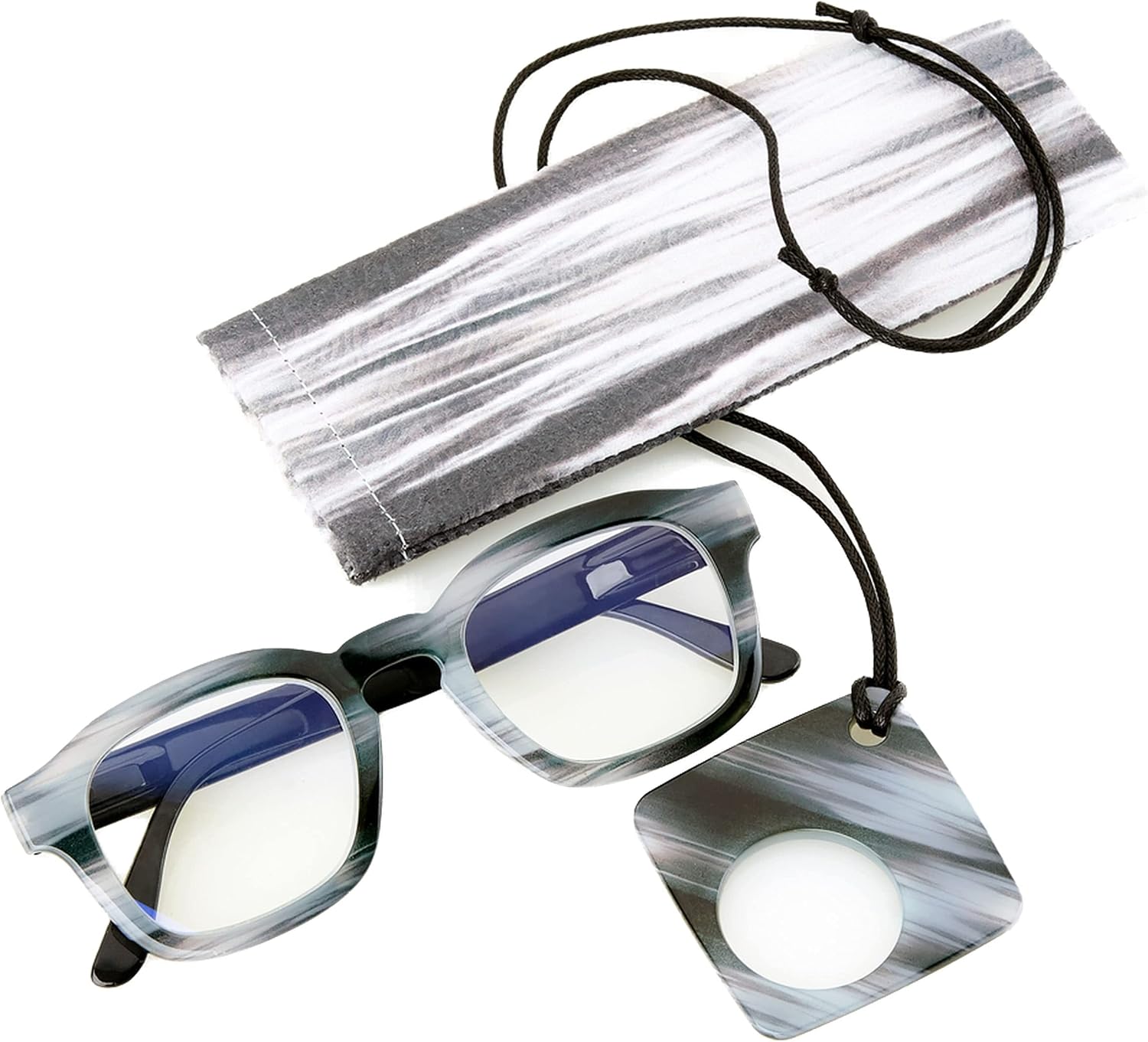 RL READLUX Women Reading Glasses Trendy Readers Blue Light Filtering Glasses +0.00 +1.25 - +3.00