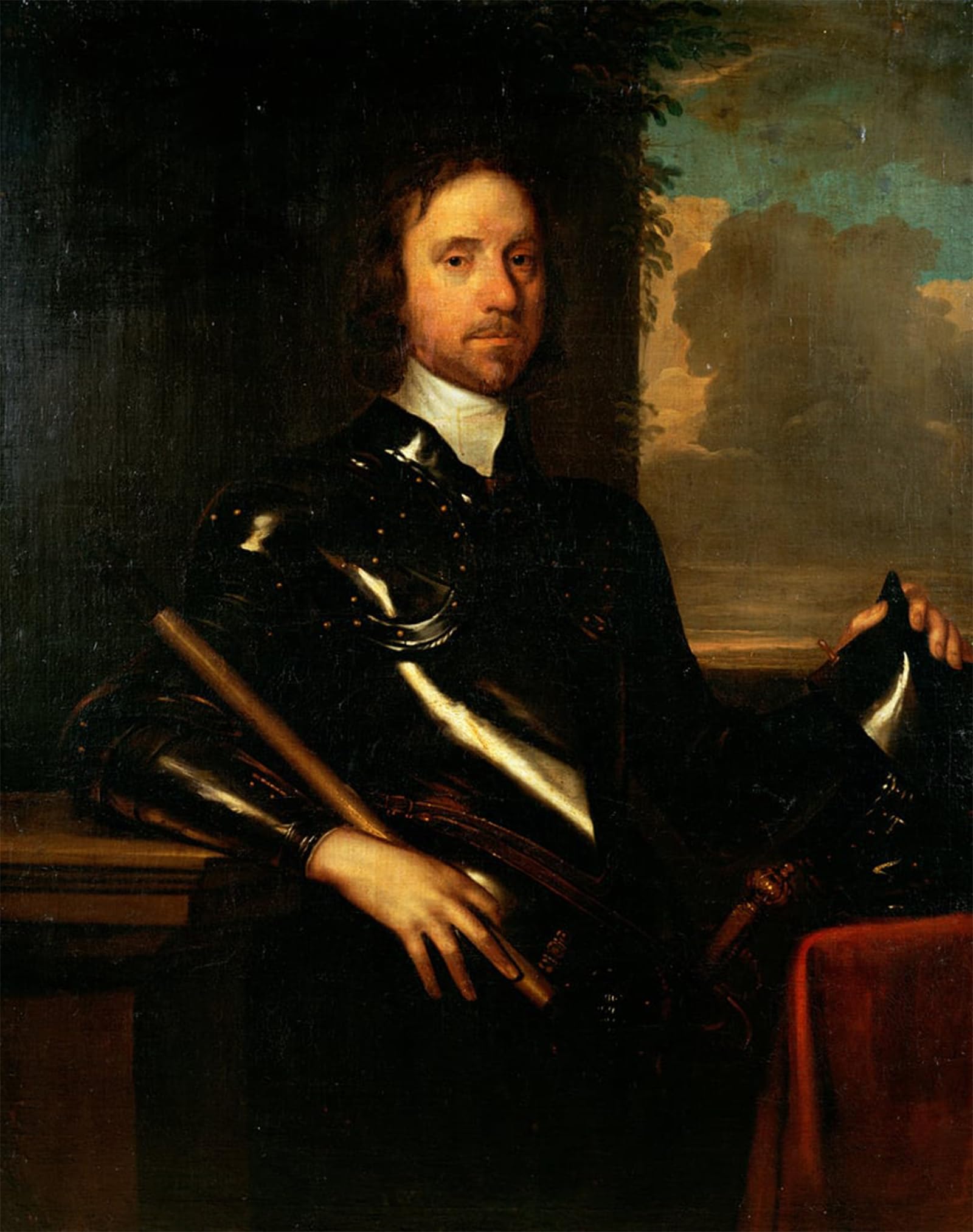 Artxlxxbn No Frame Famous Art Print Poster Vintage Wall Art Oliver Cromwell By Robert Walker Canvas Art Poster For Home Decor 60X90cm