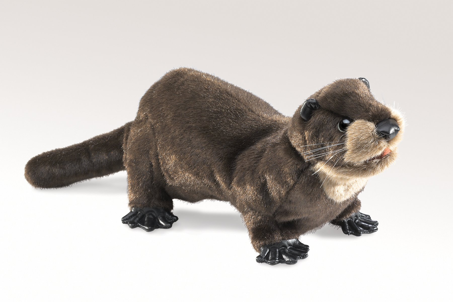 Folkmanis River Otter Hand Puppet, Brown, 1 EA - Image 2