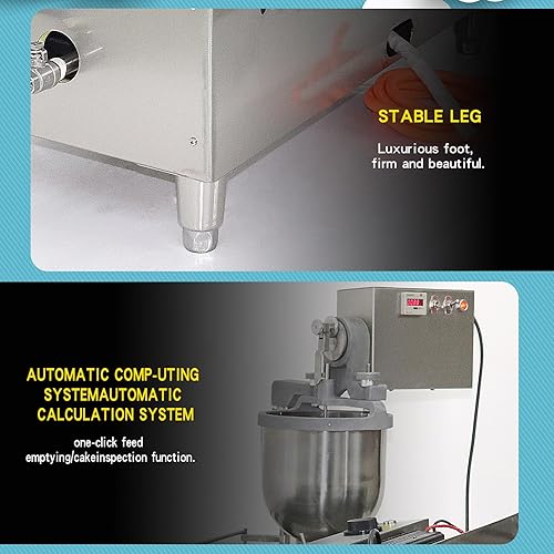 Miniatura 6 de Kolice Máquina automática de fabricación de donas de calefacción eléctrica y de gas, máquina comercial para hacer donas automática, máquina para